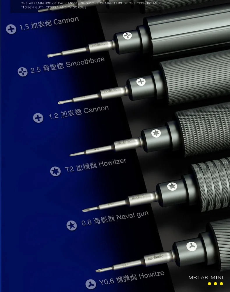6in1 Mechanic IShell MAX – High-Precision Screwdriver Set for Professionals