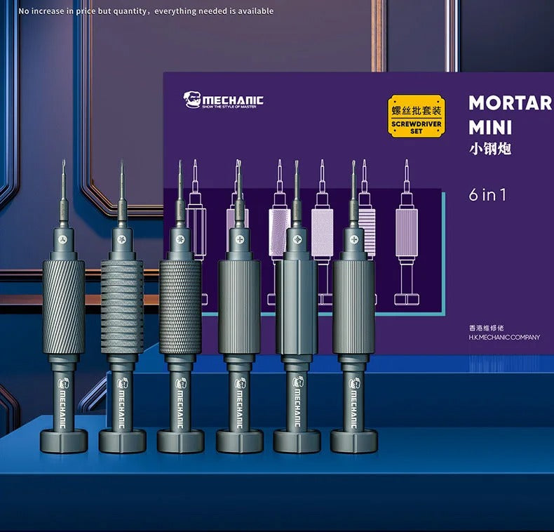 6in1 Mechanic IShell MAX – High-Precision Screwdriver Set for Professionals