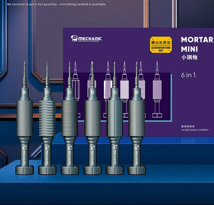 6in1 Mechanic IShell MAX – High-Precision Screwdriver Set for Professionals